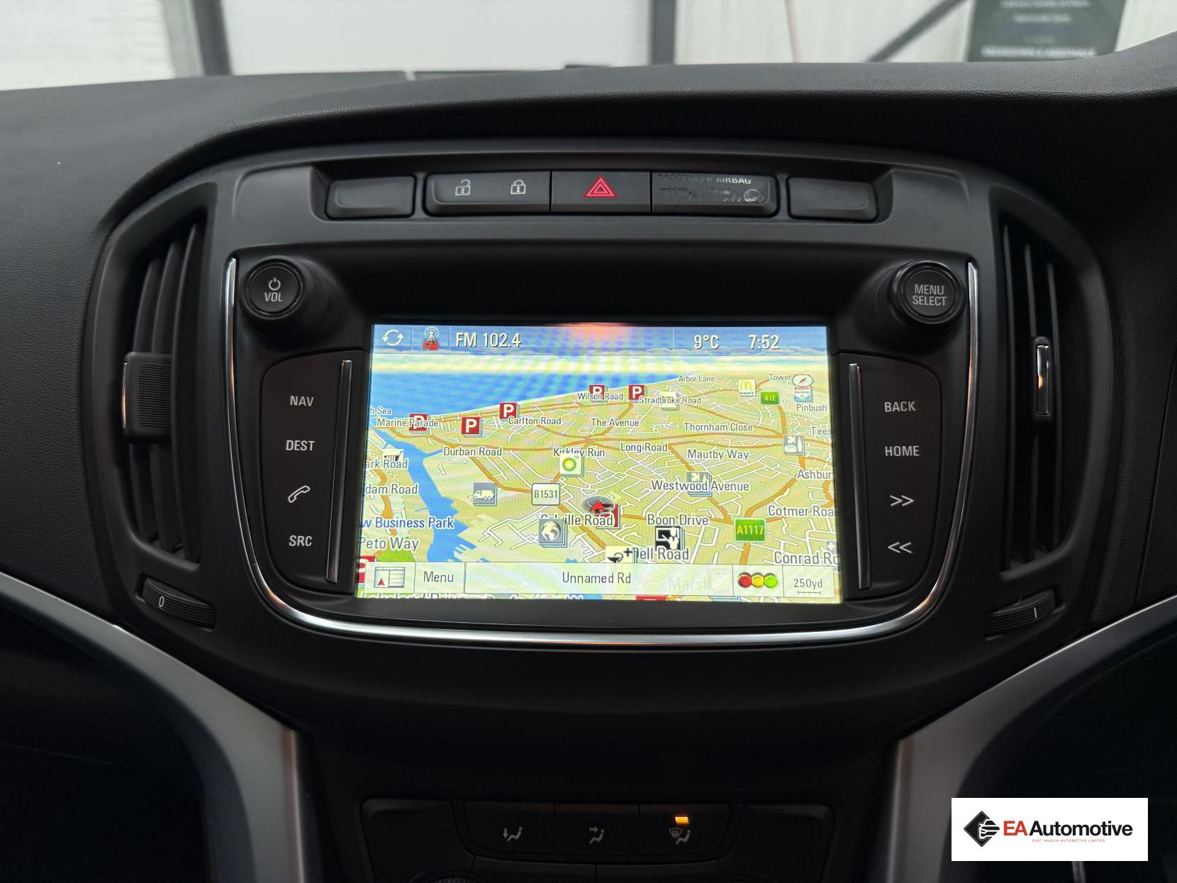 Vauxhall Zafira Tourer 1.4i Turbo Energy MPV 5dr Petrol Auto Euro 6 (140 ps)